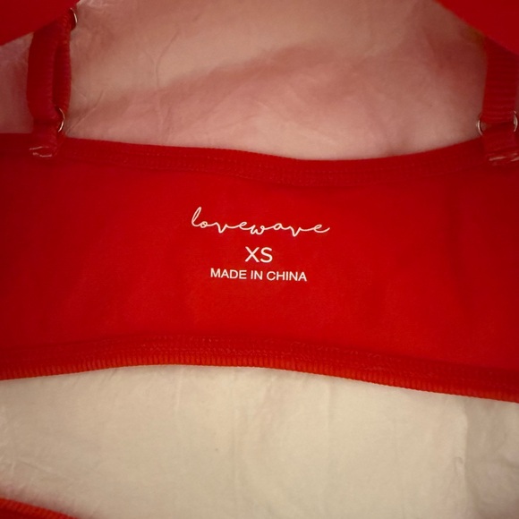 lovewave Red Bikini Set - Picture 4 of 4